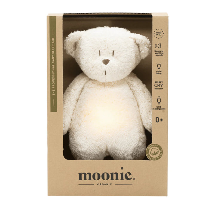 Moonie Humming Bear Light and Sleep Aid - Polar