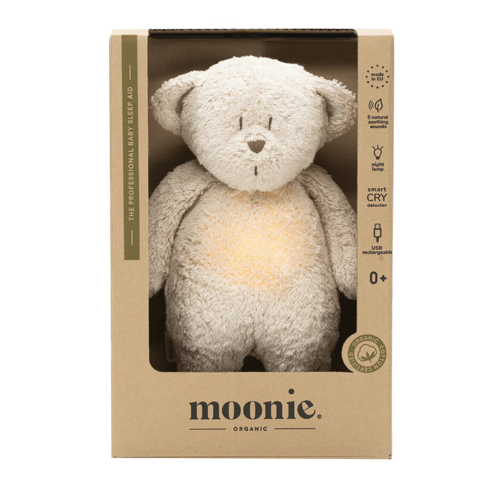 Moonie Humming Bear Light and Sleep Aid - Sand - PREORDER