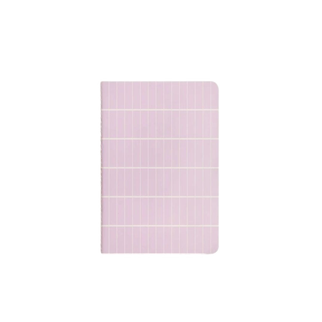 Lettuce Notebook - Lilac Grid