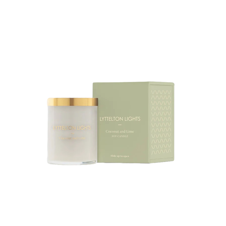 Lyttelton Lights Candle - Coconut + Lime - Small