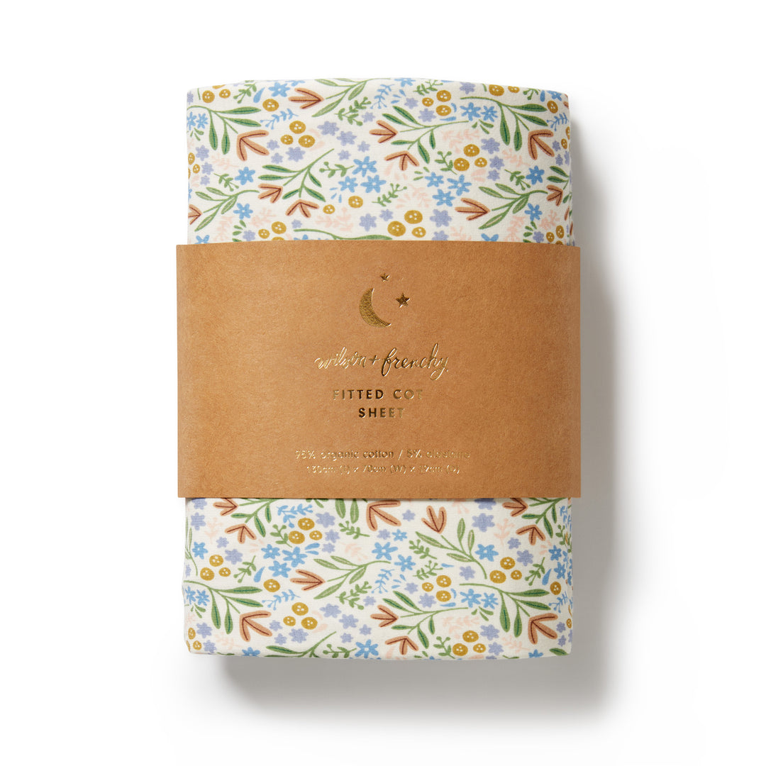 Wilson and Frenchy Organic Cot Sheet - Tinker Floral