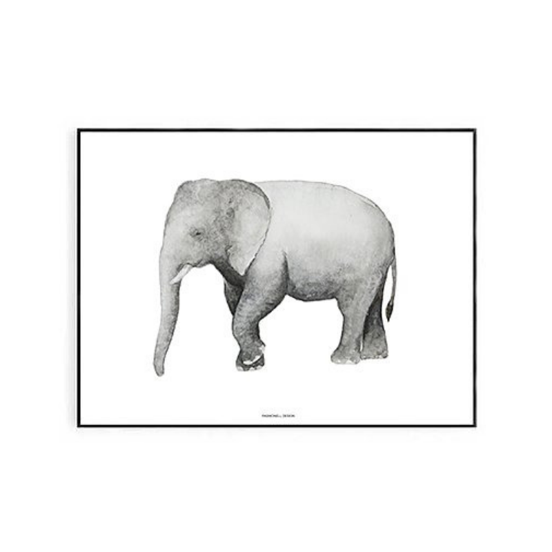 Fashionell Interiors - Elephant Print - Dapper Mr Bear - www.dappermrbear.com - NZ