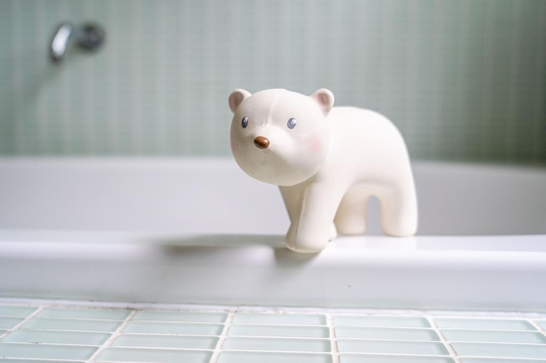 My First Tikiri Teether and Bath Toy - Polar Bear Gift Boxed