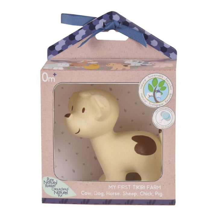 My First Tikiri Teether and Bath Toy - Puppy Gift Boxed