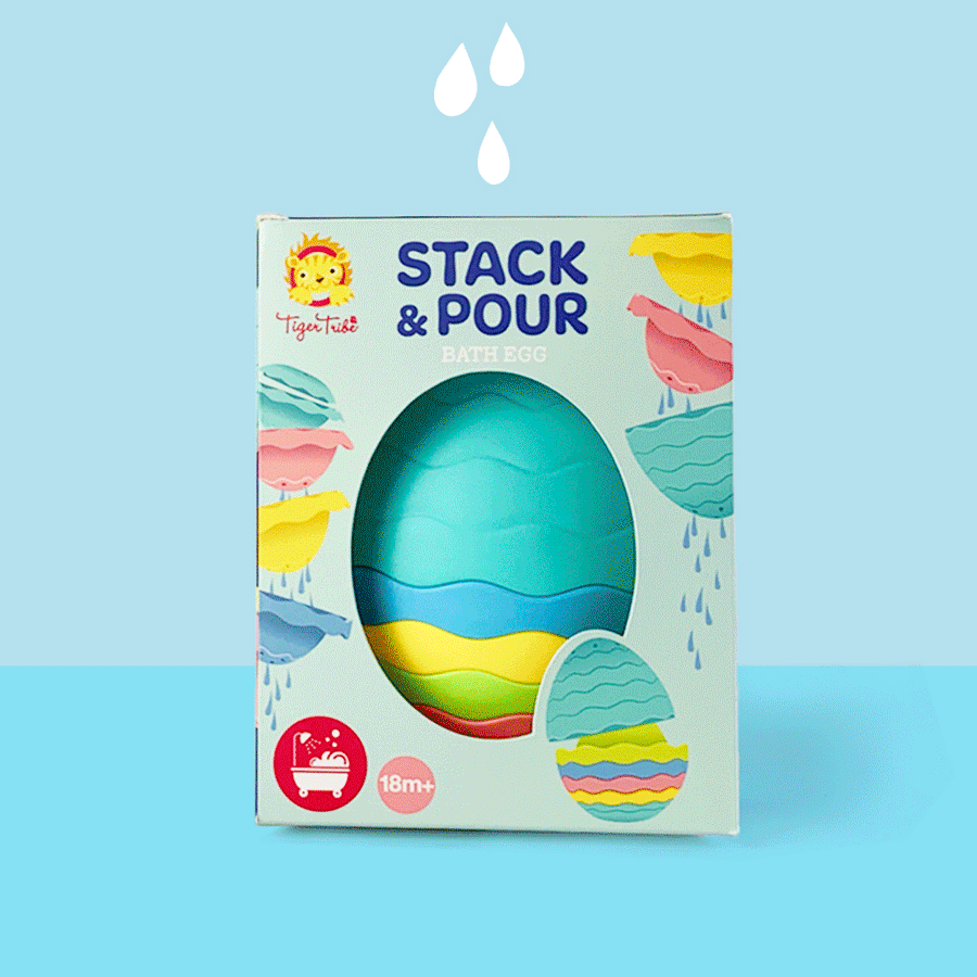 Tiger Tribe - Stack and Poor Bath Egg
