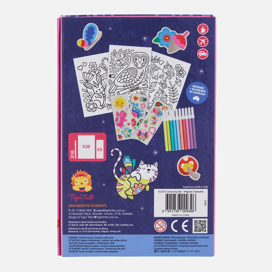 Tiger Tribe - Colouring Set Magical Creatures