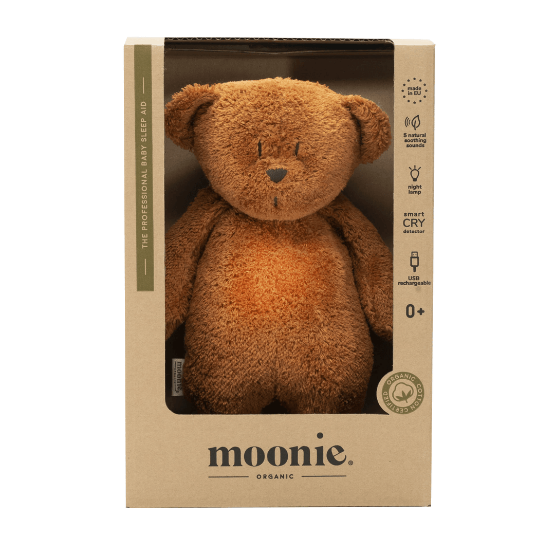 Moonie Humming Bear Light and Sleep Aid - Caramel - PREORDER