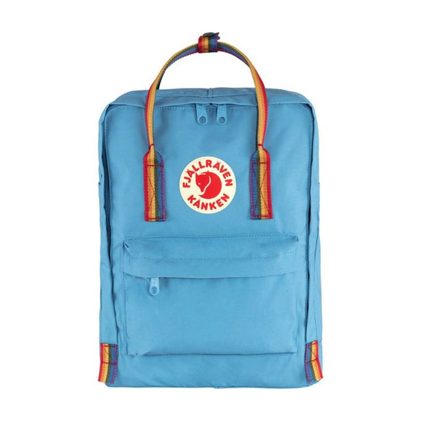 Kanken Classic Backpack - Air Blue/Rainbow Pattern
