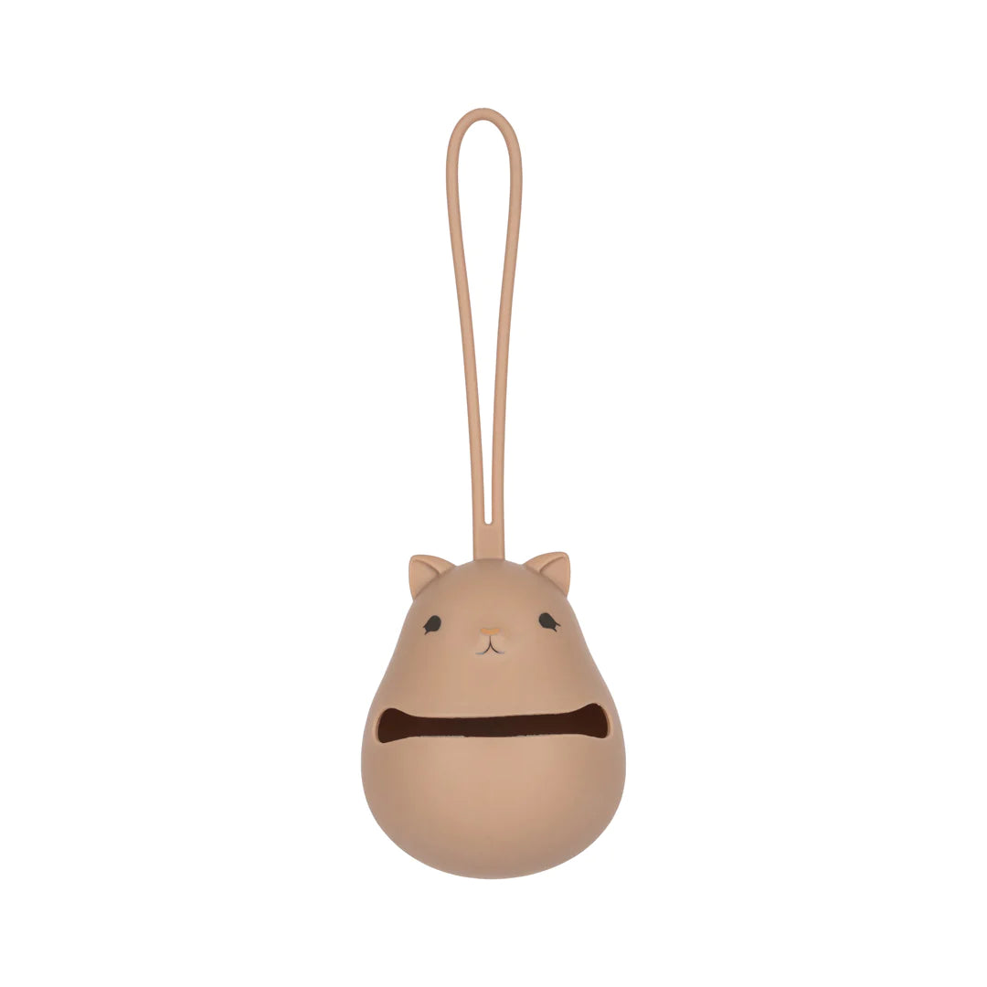 Konges Sløjd - Silicone Bunny Pacifier Case - Blush