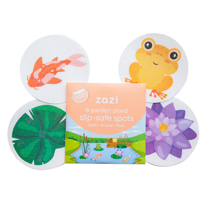 Zazi Slip-Safe Bath Spots - Garden Pond