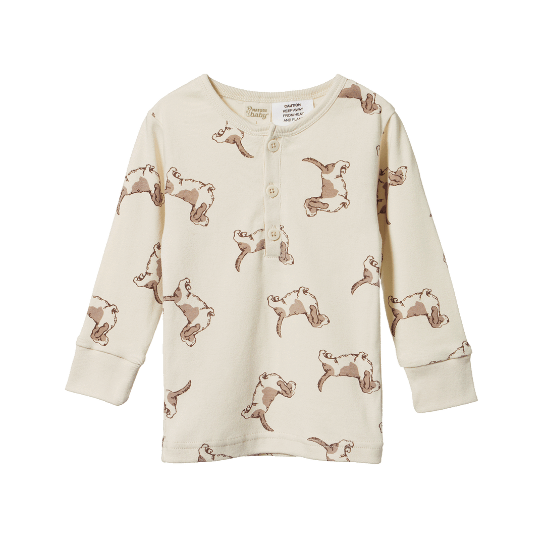 Nature Baby Long Sleeve Pyjamas - Happy Hounds