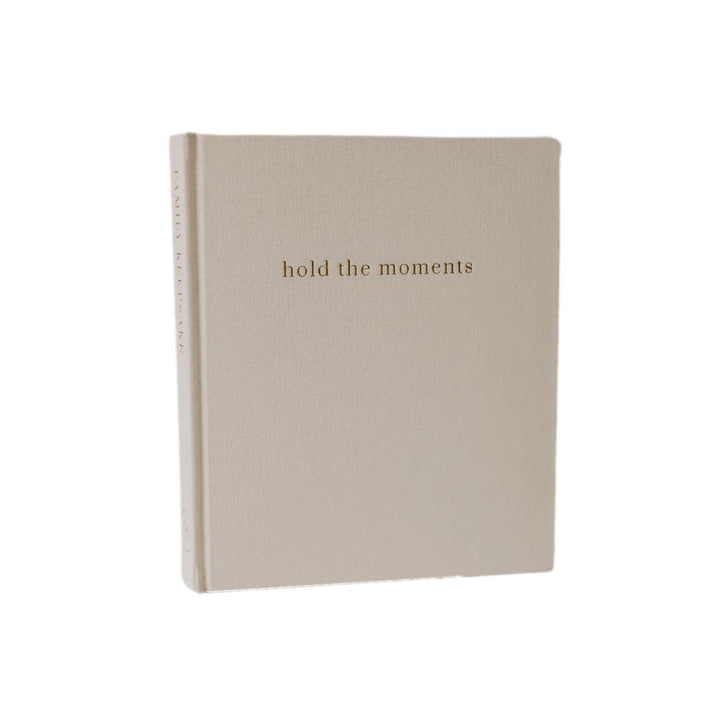 Olive + Page Hold the Moments Journal - Cream