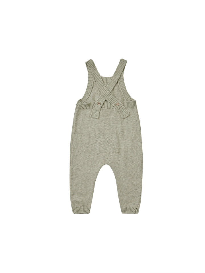 Quincy Mae - Knit Overalls - Sage