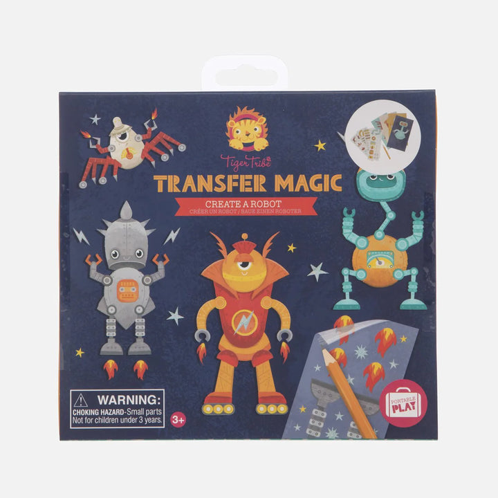 Tiger Tribe - Transfer Magic Create a Robot