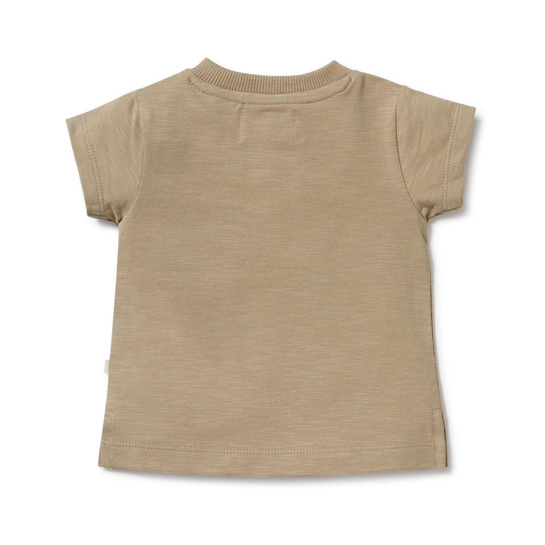 Wilson and Frenchy Organic Pocket Tee - Driftwood
