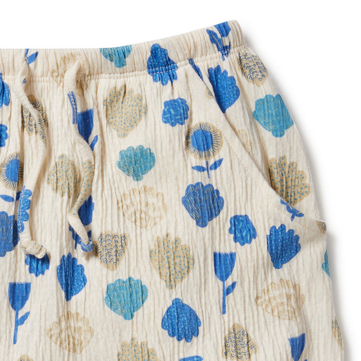 Wilson and Frenchy Crinkle Short Kids - Ocean Breeze