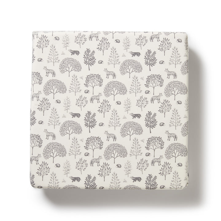 Wilson and Frenchy Organic Cot Sheet - Woodland