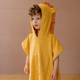 Nature Baby Hooded Poncho Towel - Lion
