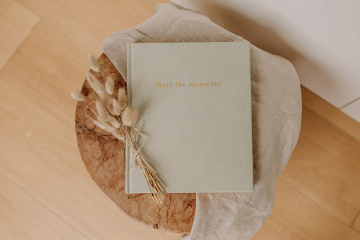 Olive + Page Hold the Moments Journal - Mint