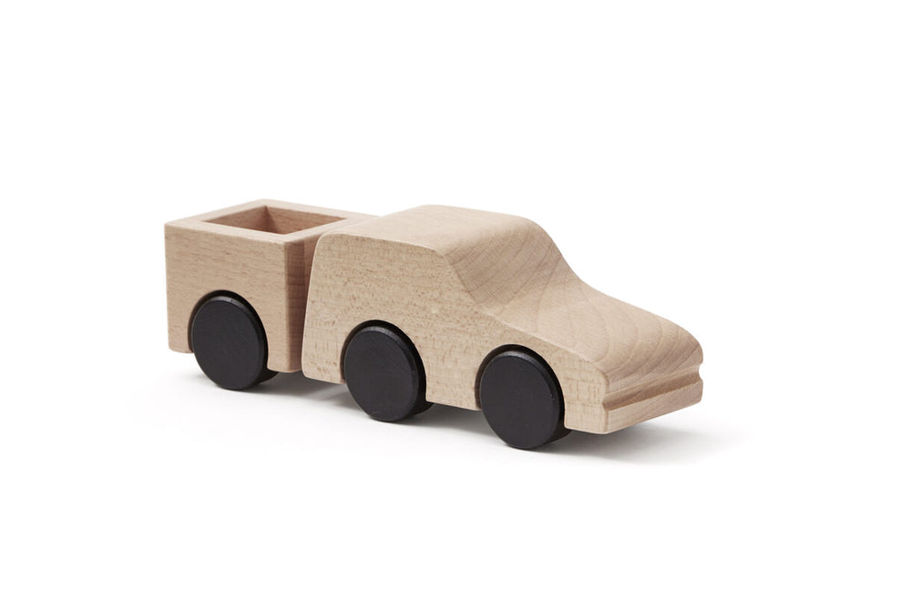 Kids Concept Wooden Pickup Car - Dapper Mr Bear - www.dappermrbear.com - NZ