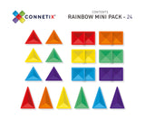 Connetix Tiles Rainbow Mini Pack 24 Pieces