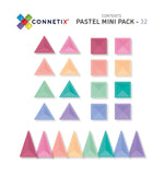 Connetix Tiles PASTEL Mini Pack 32 Pieces - Dapper Mr Bear - www.dappermrbear.com - NZ