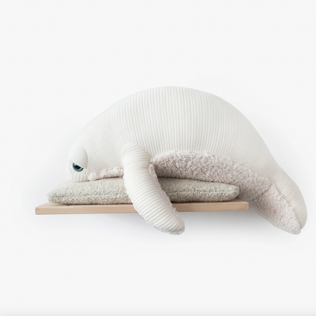 BigStuffed Albino Manatee -  Big - Dapper Mr Bear - www.dappermrbear.com - NZ