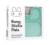 We Might Be Tiny Bunny Stickie Plate - Mint - Dapper Mr Bear - www.dappermrbear.com - NZ