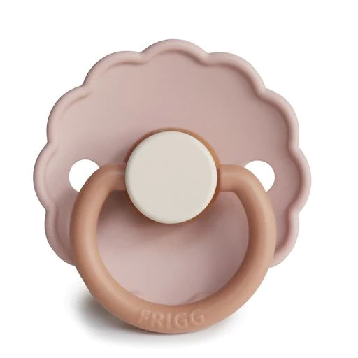 FRIGG Natural Rubber Pacifier 2 PACK - Daisy Biscuit
