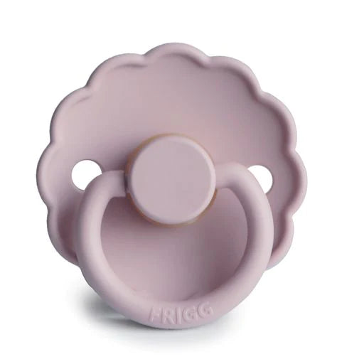 FRIGG Natural Rubber Pacifier 2 PACK - Daisy Soft Lilac