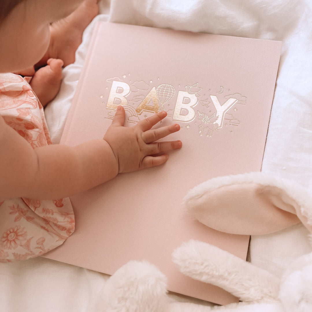 Fox and Fallow Baby Book - Blush