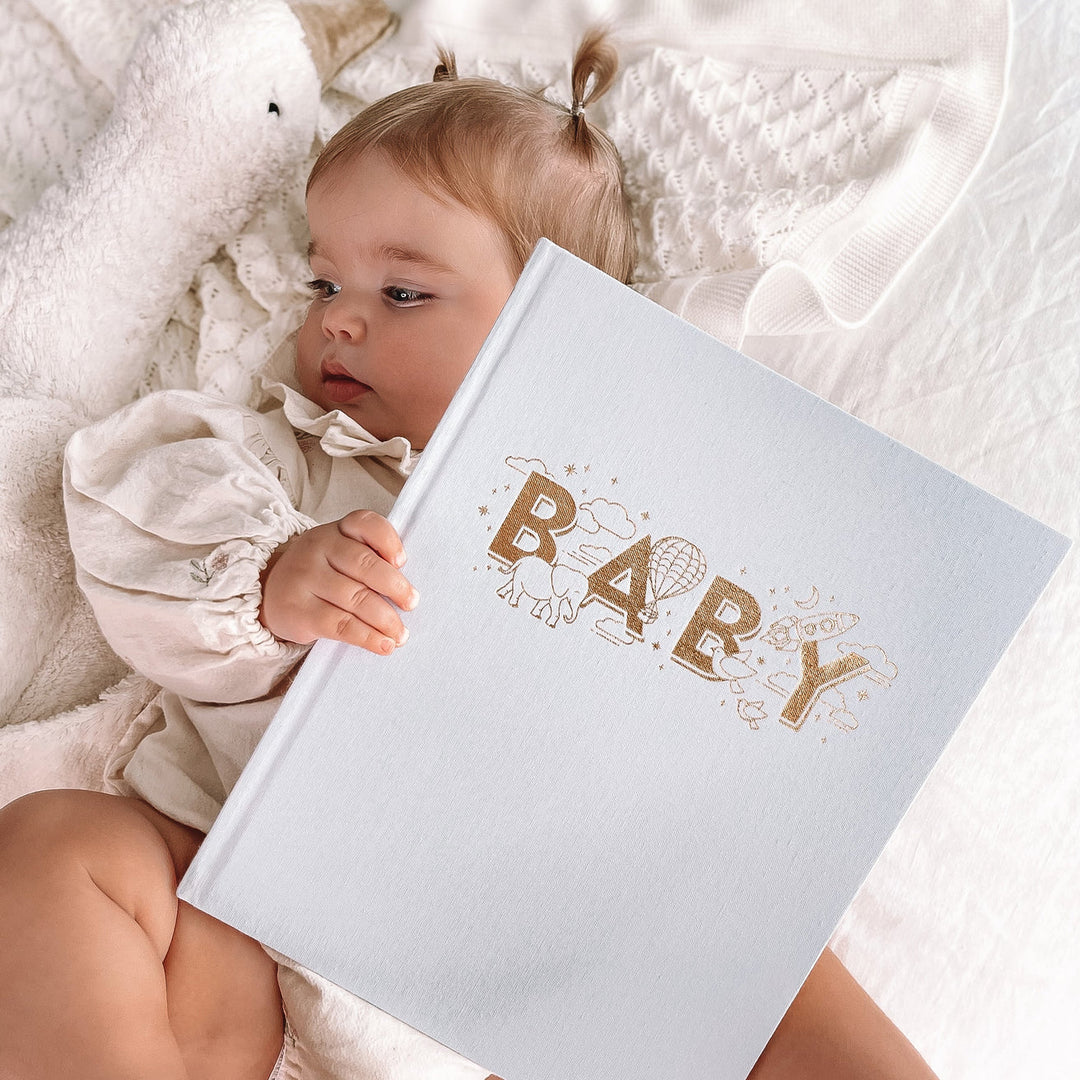 Fox and Fallow Baby Book - Powder