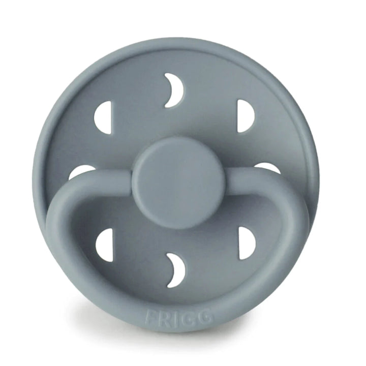 FRIGG Silicone Pacifier 2 PACK - Stone Blue Moon