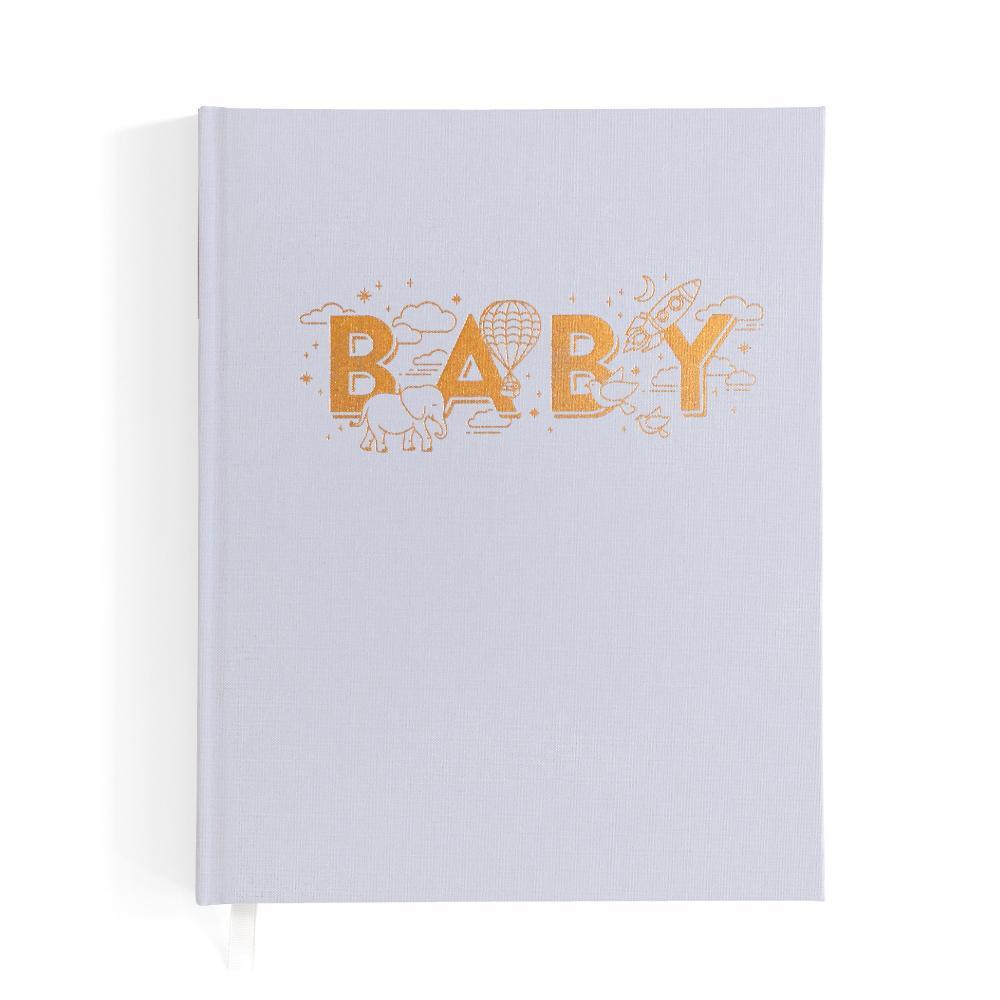 Fox and Fallow Boys Baby Book - Grey - Dapper Mr Bear - www.dappermrbear.com - NZ