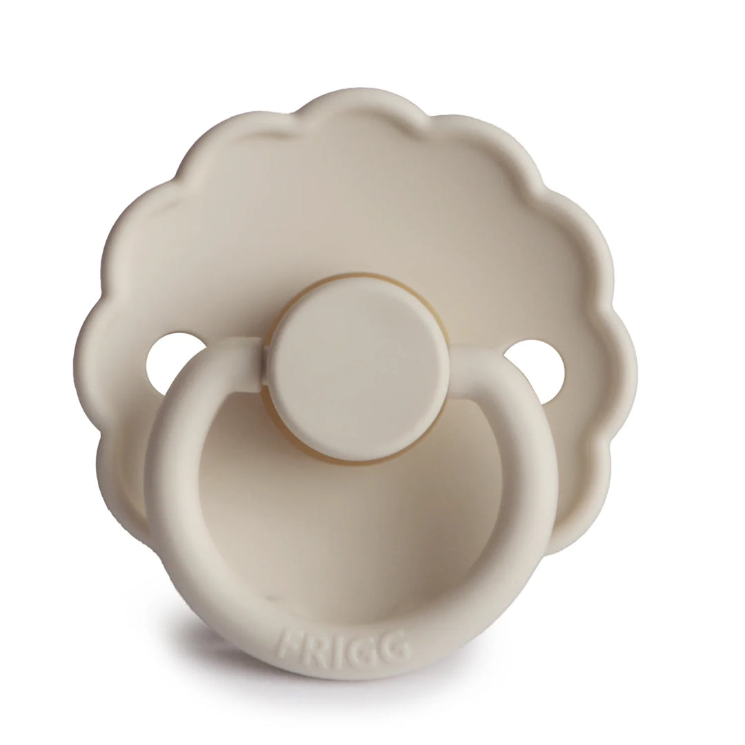 FRIGG Natural Rubber Pacifier 2 PACK - Daisy Sandstone
