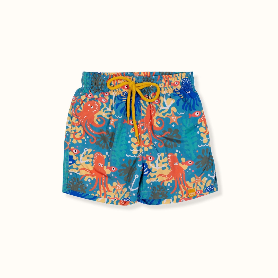 Goldie and Ace Board Shorts - Sea Party