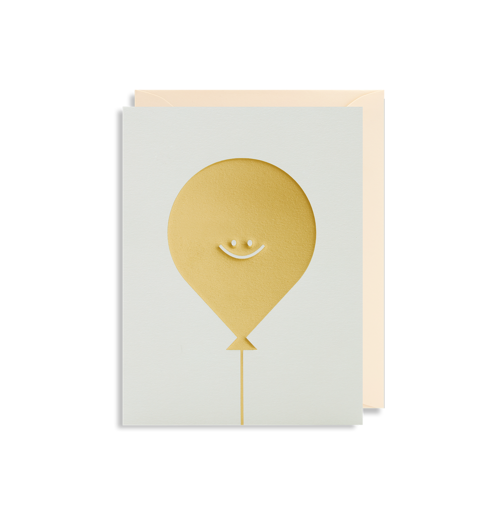 Smiling Balloon Card