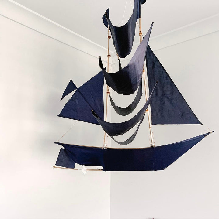 Sailing Ship Kite - Indigo
