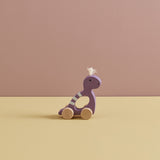 Kids Concept Purple Push Along Dino