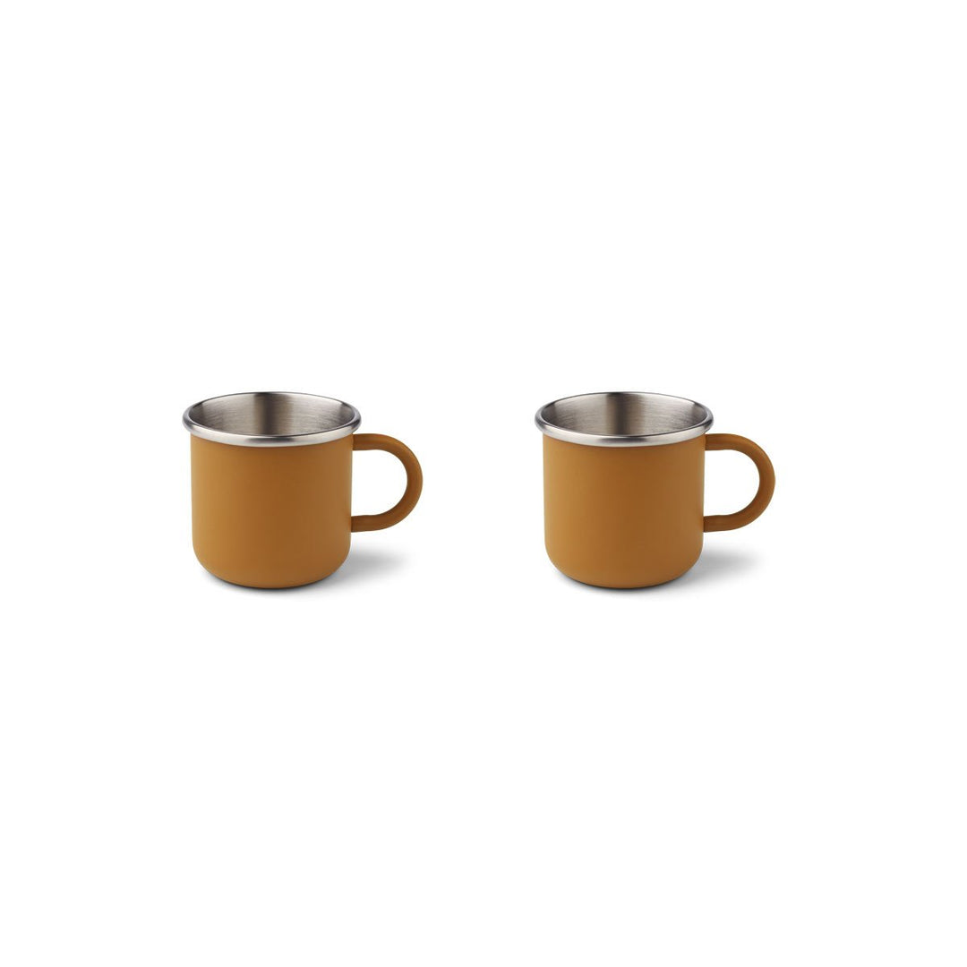Liewood Tommy Cup 2 Pack - Golden Caramel