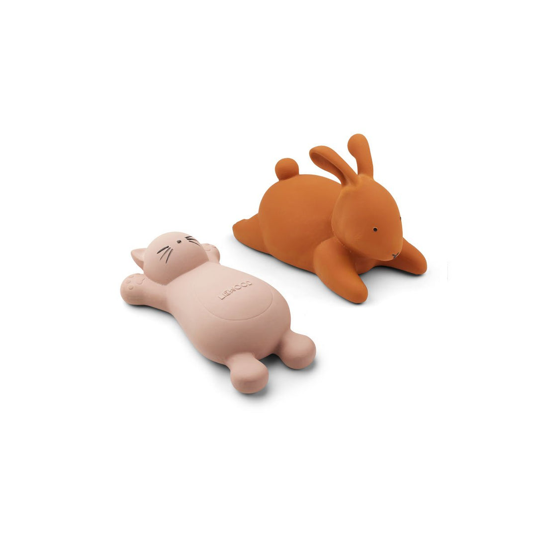 Liewood Vikky Bath Toys - 2 pack - Rose and Mustard