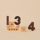 Oioiooi Wooden Number Play Blocks