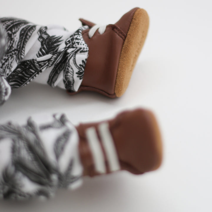 Burrow and Be Dolls Footwear - Chocolate Boots