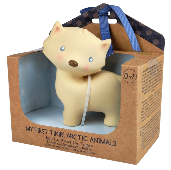 My First Tikiri Teether and Bath Toy - Fox Gift Boxed