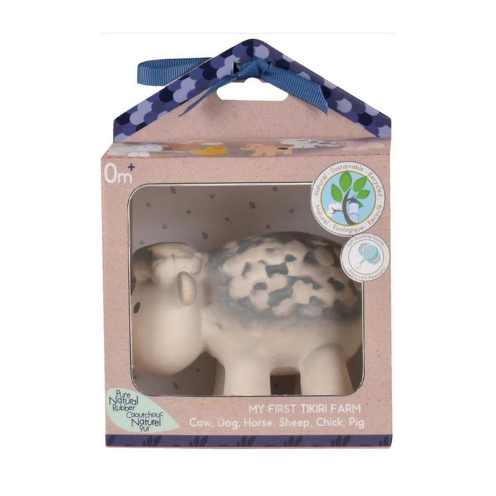 My First Tikiri Teether and Bath Toy - Sheep Gift Boxed