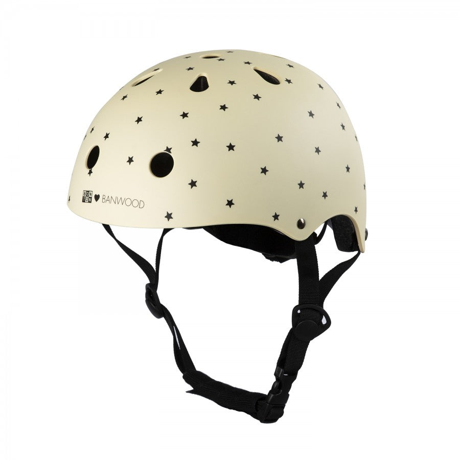 Banwood Classic Helmet - Bonton Stars Matte Cream