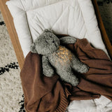 Moonie Humming Bear Light and Sleep Aid - Mineral Grey - Dapper Mr Bear - www.dappermrbear.com - NZ